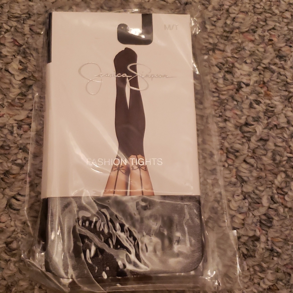 Jessica Simpson M/T black tights